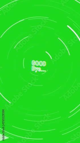 Animated vertical screen with dynamic 