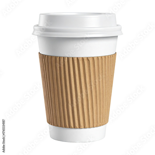 Wallpaper Mural Paper cup with lid and corrugated sleeve Torontodigital.ca
