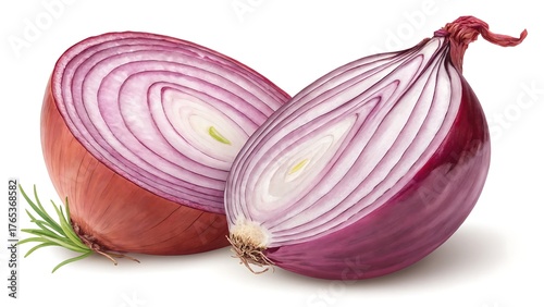 onion, bulb, organic onion, fresh onion, cut onion, half onion, bulbous, cooking,