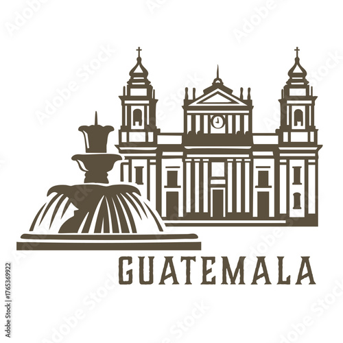 Metropolitan Cathedral of Saint James in Guatemala. 