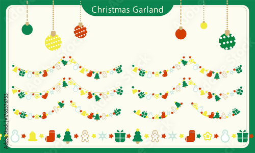 クリスマス ガーランド Christmas Garland