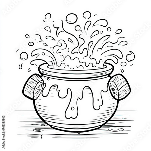 Bowl for Mixing Coloring Pa...