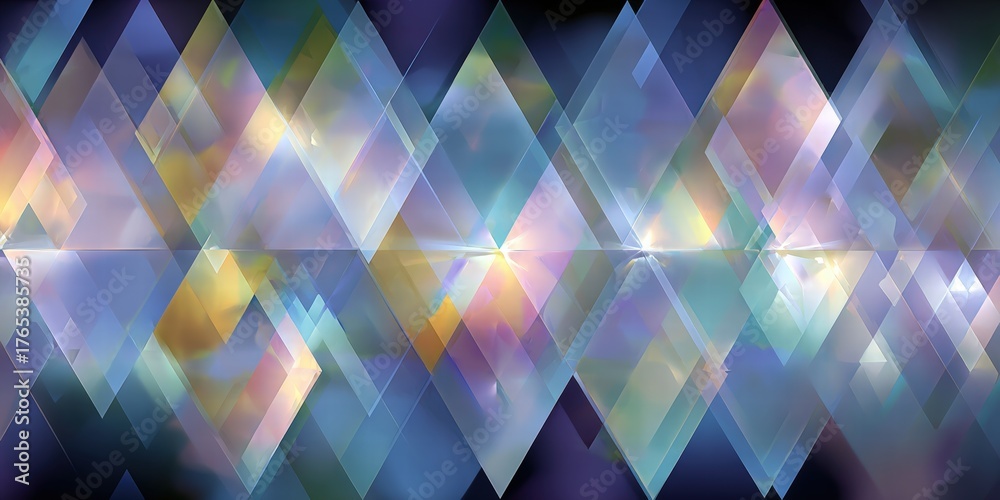 Fototapeta premium Colorful Geometric Abstract Background for Design