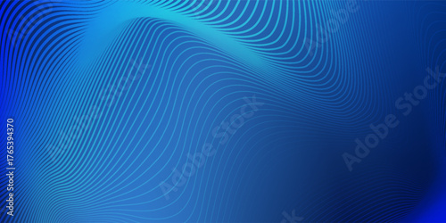 Blue abstract lines abstract blue abstract background with a soft curve and smooth simple abstract design