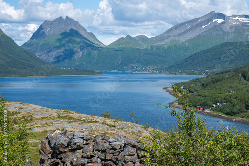 Remains from the Second World War in a beautiful setting.