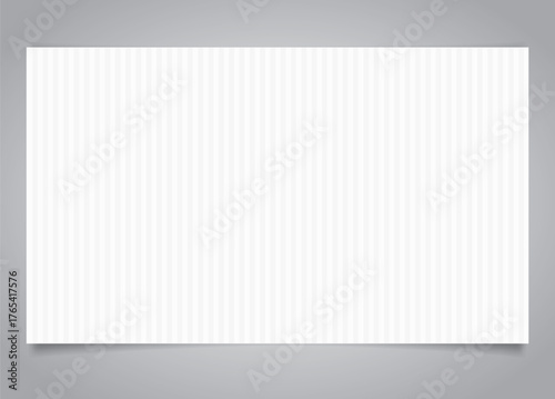 banner with gray colored striped pattern