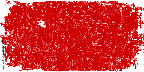 Red grunge scratched background texture design closeup white.