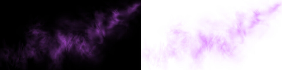 Png Purple Smoke PNG Overlay on transparent background
