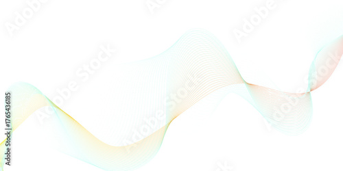 Abstract smoke and wave background with smooth flowing curves and light blue patterns

