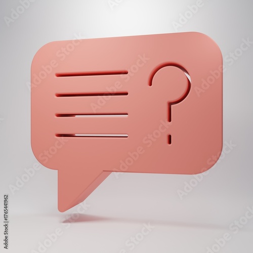 Free Download Pink Unknown search icon isolated on pink background. Magnifying glass and question mark. Minimalism concept. 3D render illustration - GFXLoad