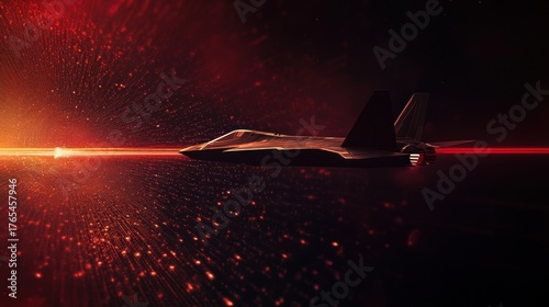 Abstract background with light effects