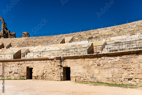 Details from Roman Amphitheatre El Djem, Tunisia