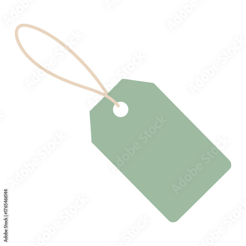 Gift Tag Illustration, Vector