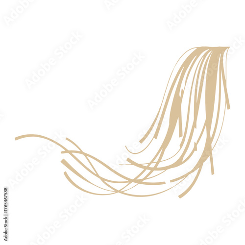 Tinsel Illustration, Vector