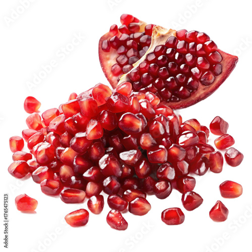 Wallpaper Mural Pomegranate arils PNG pile (transparent) Torontodigital.ca