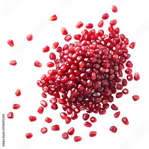 Wallpaper Mural Pomegranate arils PNG pile (transparent) Torontodigital.ca