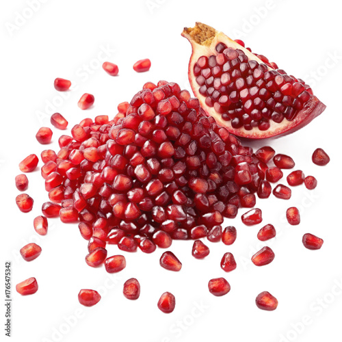 Wallpaper Mural Pomegranate arils PNG pile (transparent) Torontodigital.ca