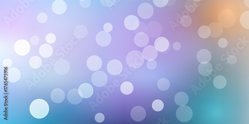 Christmas background with bokeh lights design 