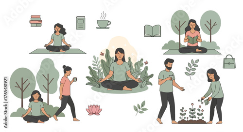 Mindfulness and Wellness Activities Yoga, Reading, and Gardening for a Balanced Lifestyle