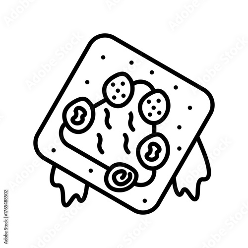 Egg Sandwich Icon