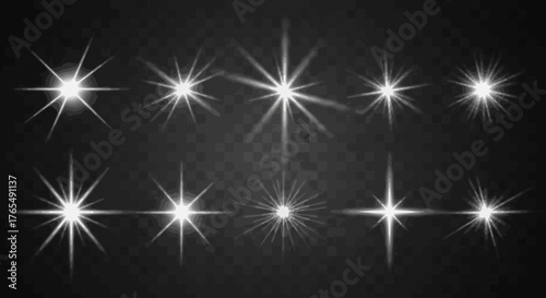 Radiant Lens Flares Shining Light Effects for Creative Designs and Visual Enhancements