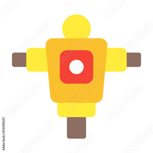 dummy. This is a vector single icon with a flat style. Suitable for any purpose, such as website design, mobile app design, logo design, pattern design, etc.