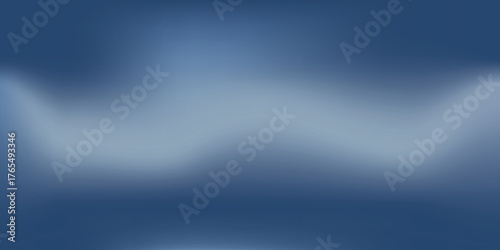 Transformative navy blue smooth gradient, elegant abstract backdrop for technology, mindfulness, and focus themes