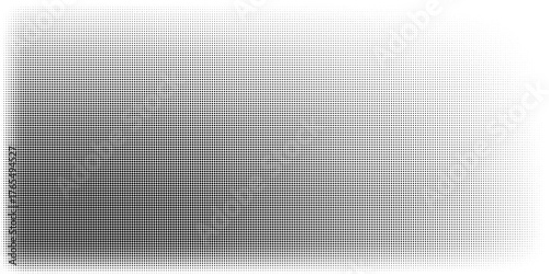 Black and White Halftone Pattern Abstract Geometric Background Design
