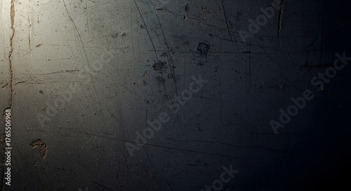 Dark grunge abstract background texture with subtle scratches and imperfections, a gritty and aged surface for design elements