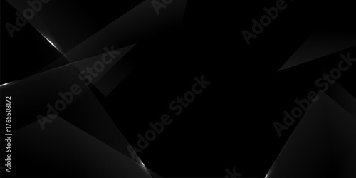 Modern abstract design, black background with luxury elements vector illustration.