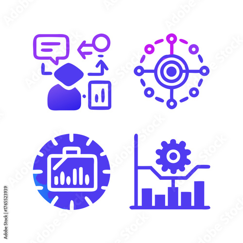 business people icons