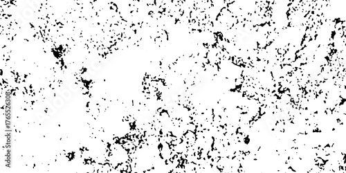 Grunge vintage white and black vector wall distressed dirty noise rust cracked pain background. messy dusty chalk splat dirt rusty noise overlay concrete wall texture background.	

