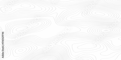 Modern topo map design White background with topographic world grid wave Topographic map geographic line texture.	