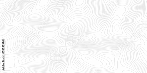 Modern topo map design White background with topographic world grid wave Topographic map geographic line texture.	