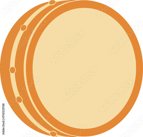 Traditional daf drum musical instrument percussion for cultural celebrations and performances