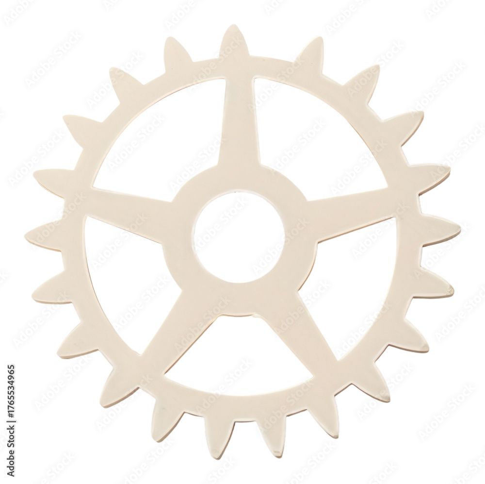 Obraz premium PNG A gear wheel pattern machine.