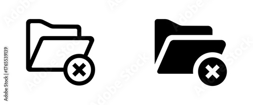 Folder icon. File Folder icon. Computer, Desktop PC, Laptop, Tablet and Phone File Folder, Ring Binder Storage symbol