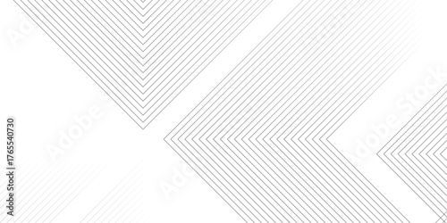 Abstract grey lines on white background with luxury shapes square background. Modern pattern elegant gray line template background. Vector white abstract background lines striped metallic concept.	