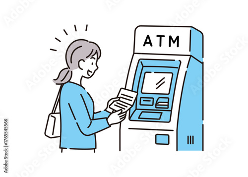 ATM　お金　銀行