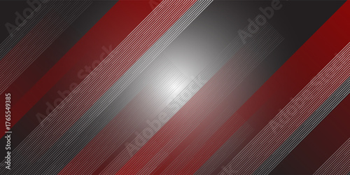 Abstract wide banner background with 3d shadow geometric shapes decoratoin eps 10