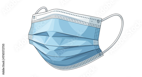 A medical syringe with a sharp needle filled with blue liquid, illustrating a vaccination or healthcare treatment concept