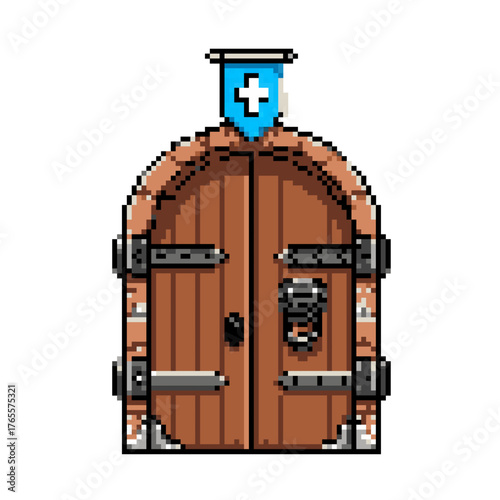 Pixelated Apothecary: Rustic Healing Building