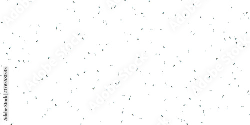 Celebratory confetti and streamers on a white background for celebration creating a festive atmosphere image