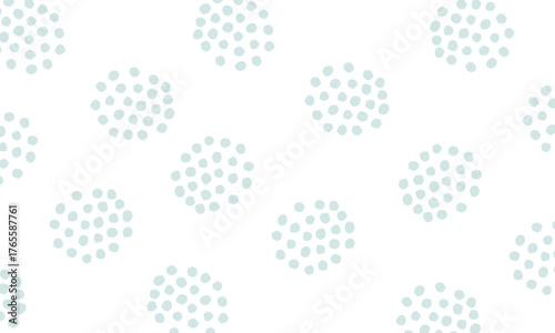 点描の水玉背景