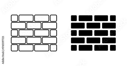 wall icon in square shape