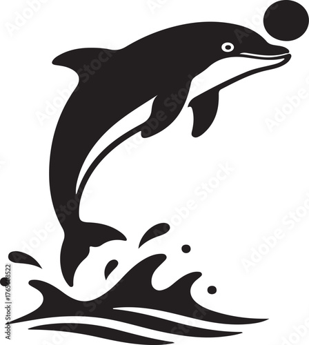 dolphin jumping out of the water