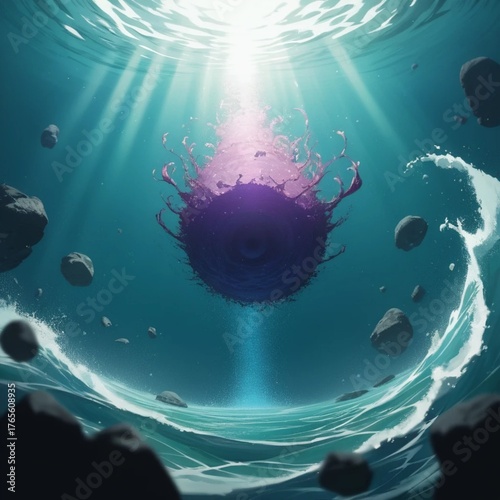 Anomali laut dalam yang misterius bersinar dengan energi kosmik