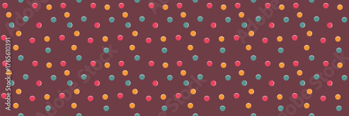 Sprinkle Seamless Pattern. Retro candy texture. Vecor