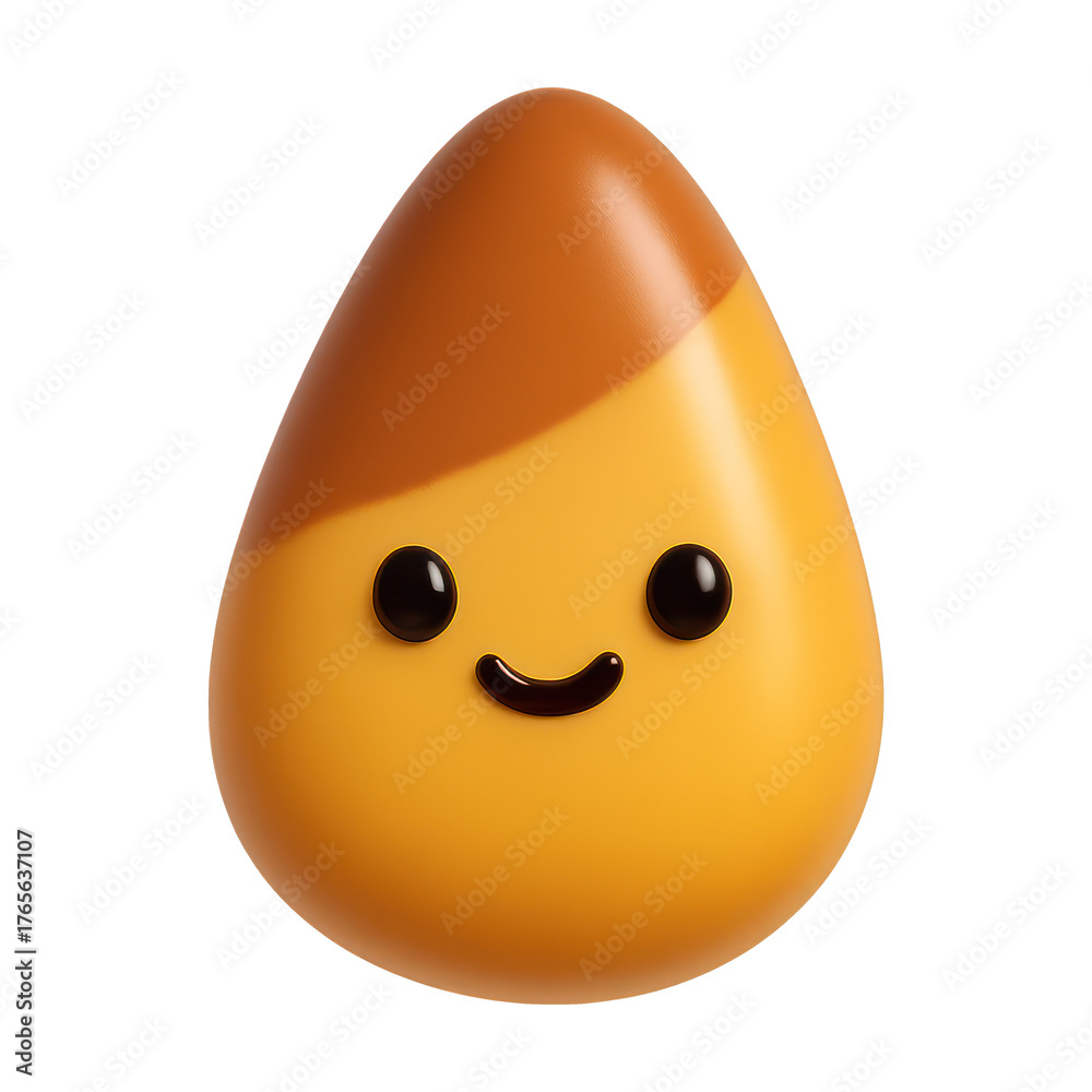 Fototapeta premium PNG Cute candy corn character illustration.