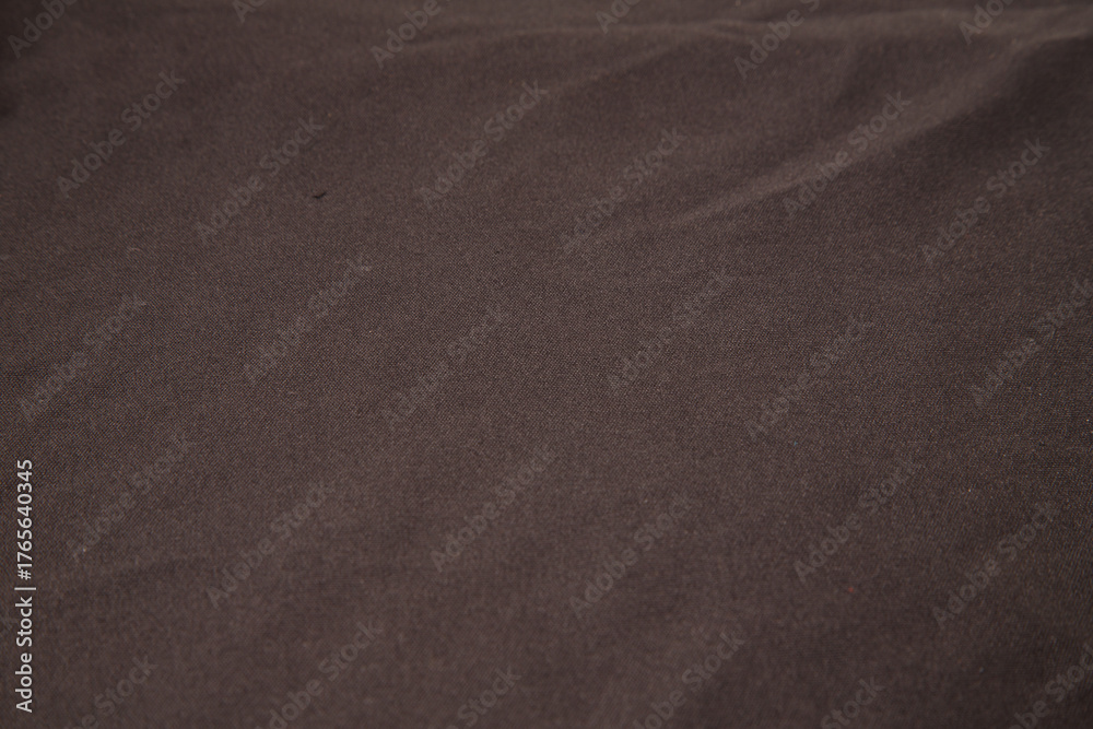 Fototapeta premium Brown fabric texture, soft textile, cloth background, cozy